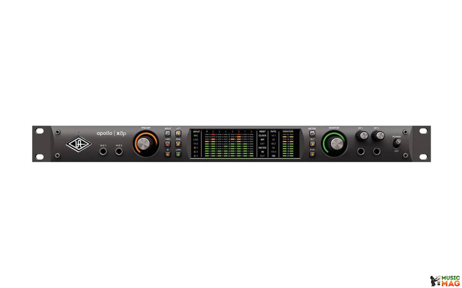 UNIVERSAL AUDIO Apollo x8p Heritage Edition (Rack/Mac/Win/TB3)