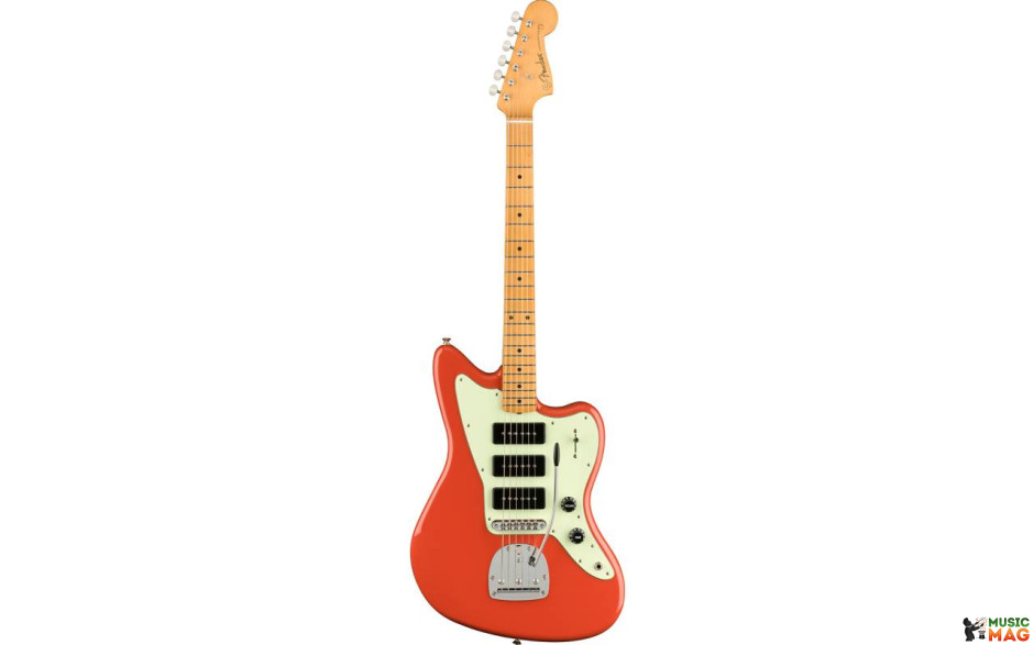 FENDER NOVENTA JAZZMASTER MN FIESTA RED