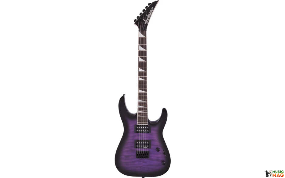 JACKSON JS32Q DKA DINKY ARCH TOP HT TRANSPARENT PURPLE BURST