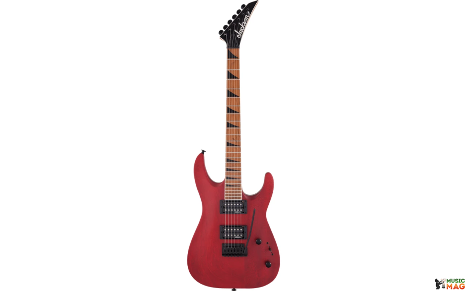 JACKSON JS24 DKAM DINKY ARCH TOP RED SATIN