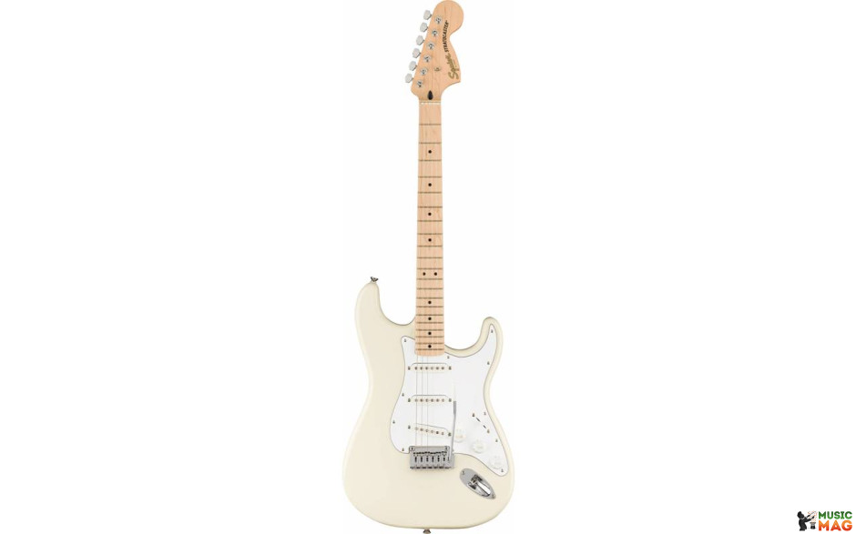 SQUIER by FENDER AFFINITY SERIES STRATOCASTER MN OLYMPIC WHITE