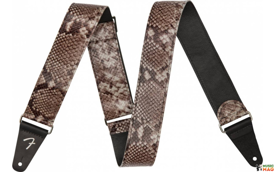 FENDER 2" WILD FAUX SNAKESKIN LEATHER STRAP