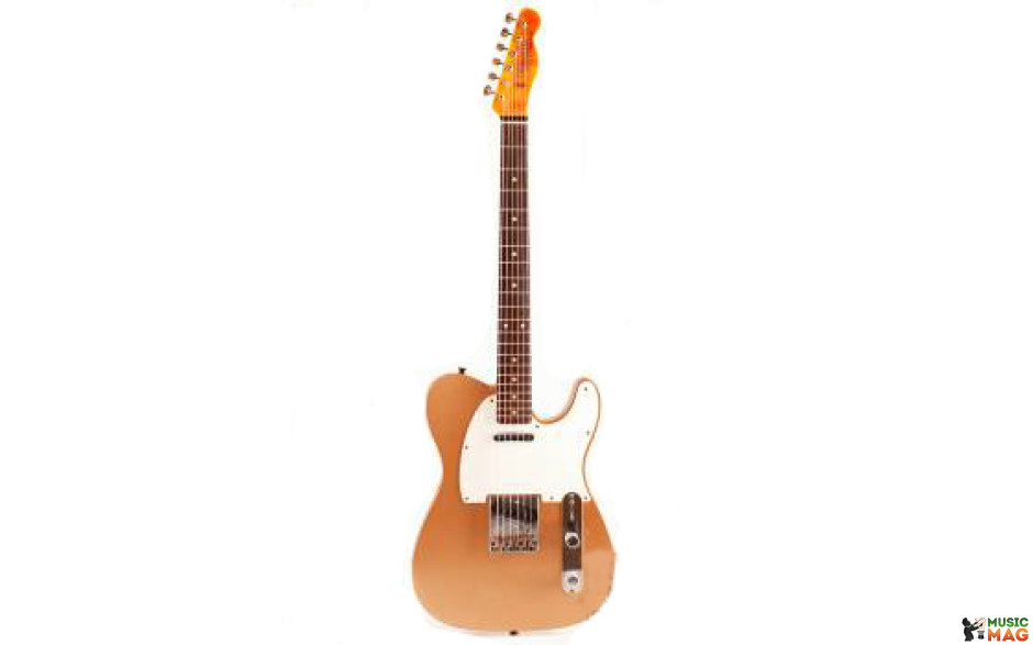 FENDER CUSTOM SHOP LIMITED EDITION 1960 TELECASTER JOURNEYMAN RELIC ROOT BEER FLAKE