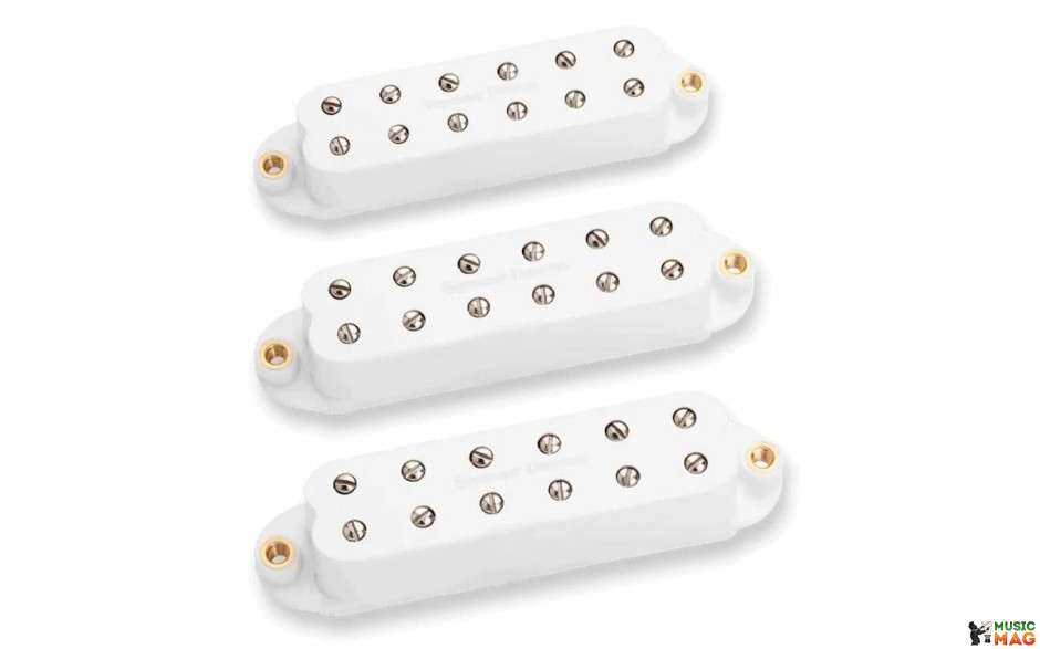SEYMOUR DUNCAN LITTLE '59 FOR STRAT WHITE SET
