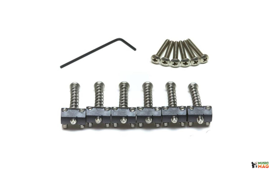 GRAPH TECH PS-8166-00 String Saver Saddle Barrel I.O.S. 6-Pce Tele Style (6 Pcs)