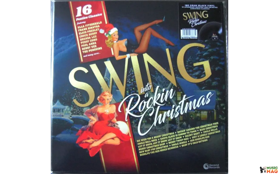 LP Various Artists: Swing Into A Rockin Christmas - 16 Festive Classics