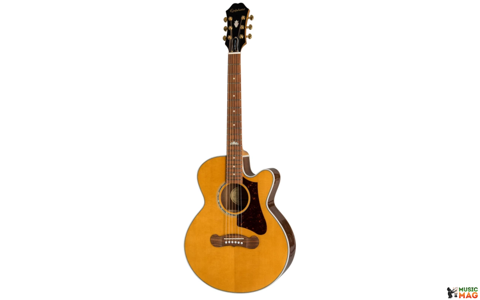 EPIPHONE J-200 EC STUDIO PARLOR VINTAGE NATURAL