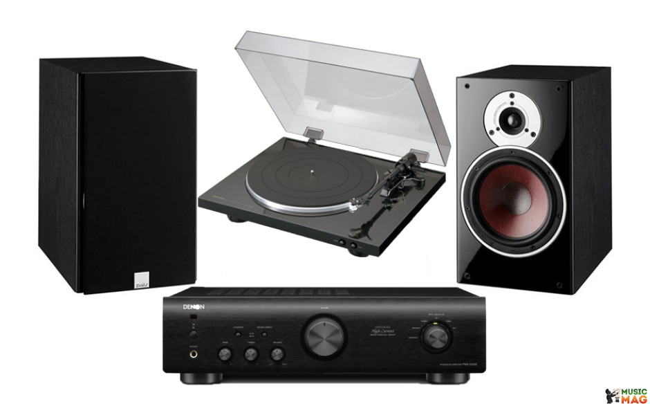 Denon PMA-520 AE + Denon DP-300F + DALI Zensor 3