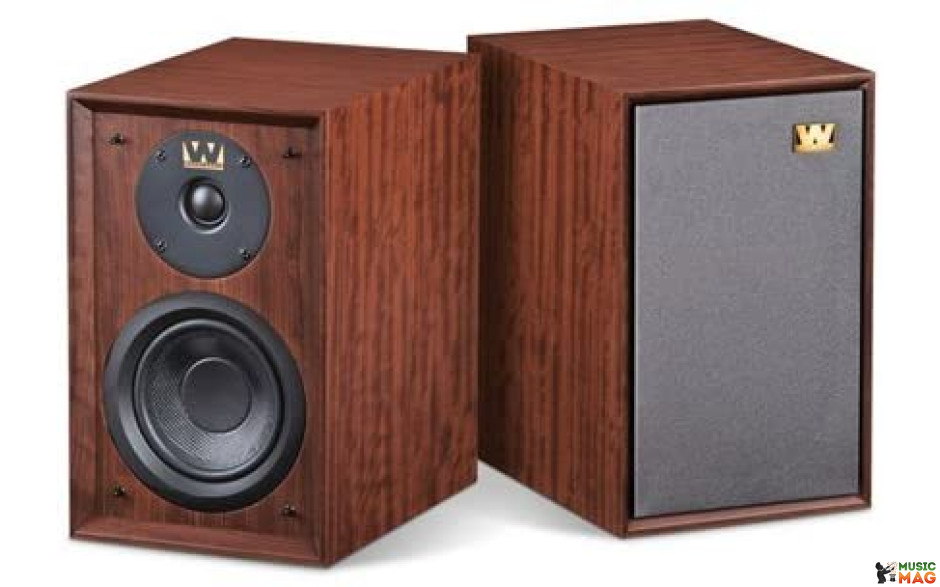 Wharfedale 80th Anniversary Denton Mahogany Red