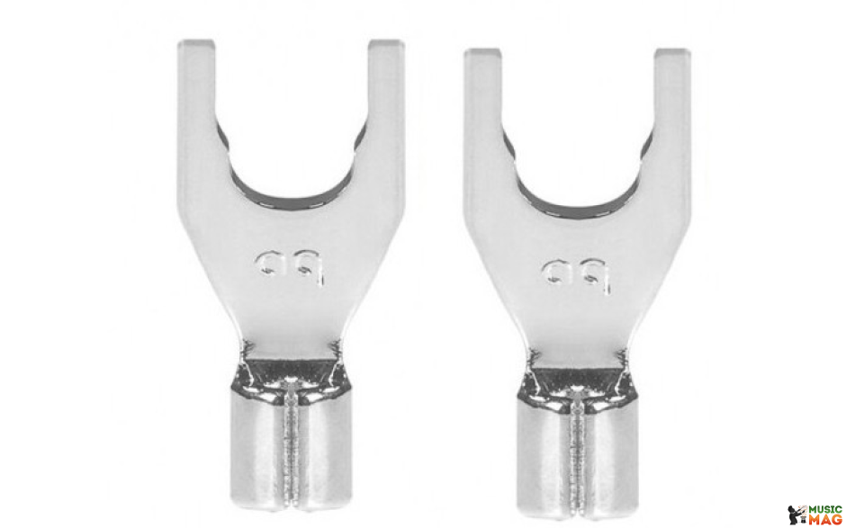 AUDIOQUEST spc Crimp P10M/S Silver Spade SET/4