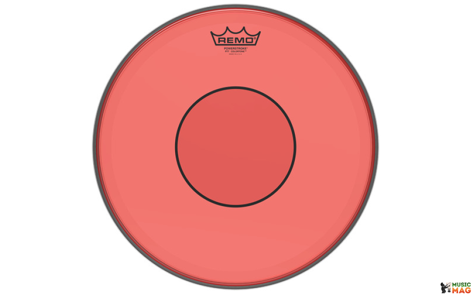 REMO POWERSTROKE 77 14" COLORTONE RED