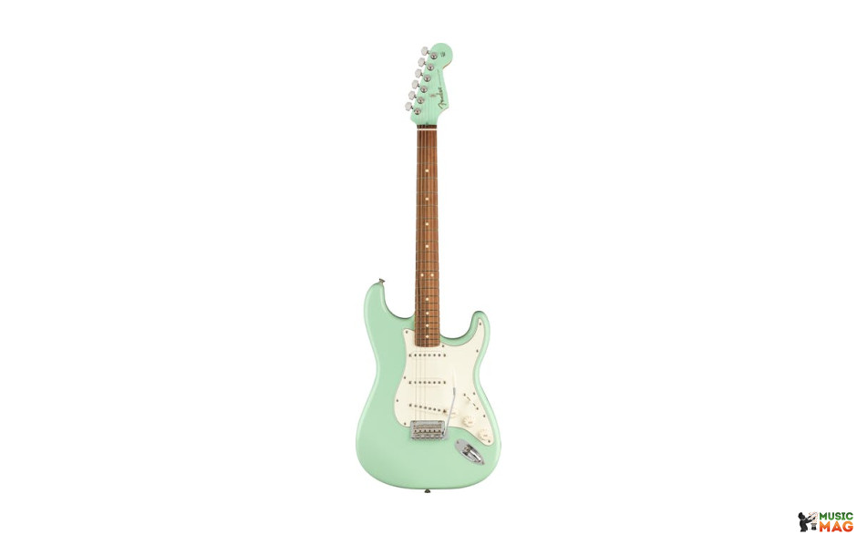 FENDER PLAYER STRATOCASTER PF SURF GREEN w/MATCHING HEADSTOCK LTD