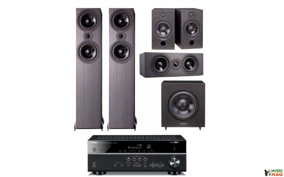 Домашний Кинотеатр Yamaha RX-V483 + Cambridge Audio SX-5.1 System Black