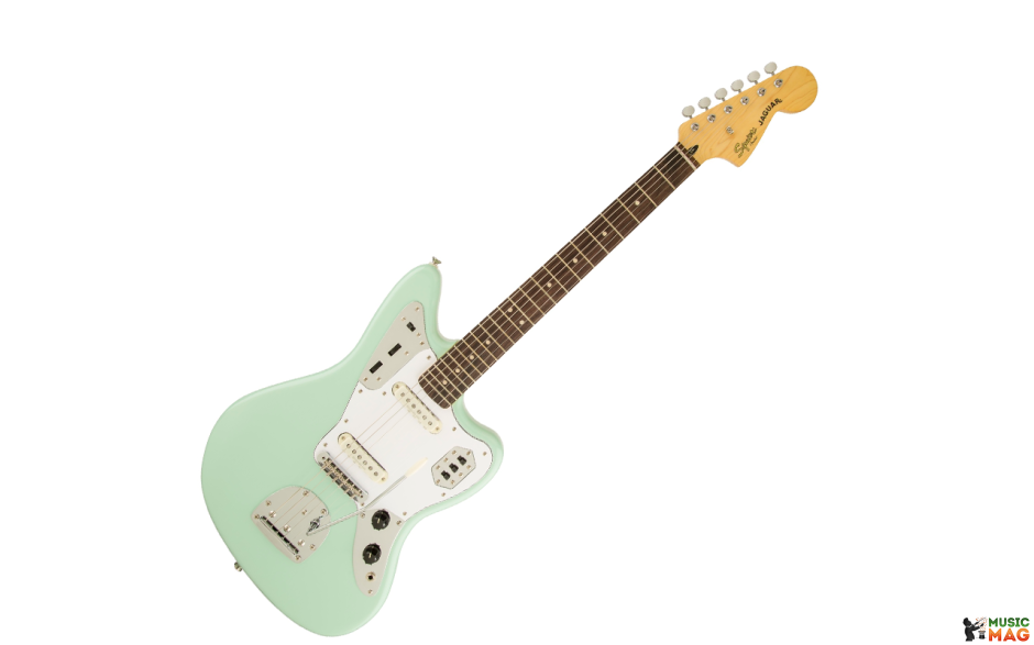 SQUIER by FENDER VINTAGE MODIFIED JAGUAR SURF GREEN