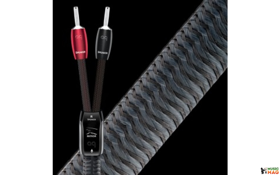 AUDIOQUEST Pair 2.5m METEOR 72V DBS SBW Spade>Banana S