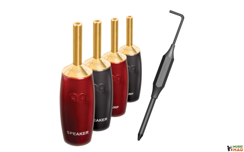 AUDIOQUEST spc 507 Series Banana Gold set of 4