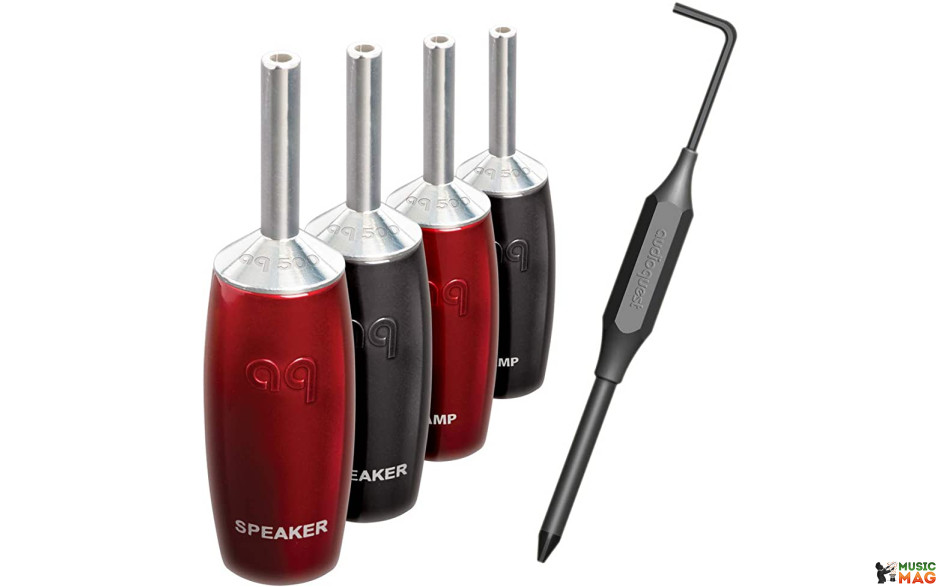 AUDIOQUEST spc 507 Series Banana Silver set of 4
