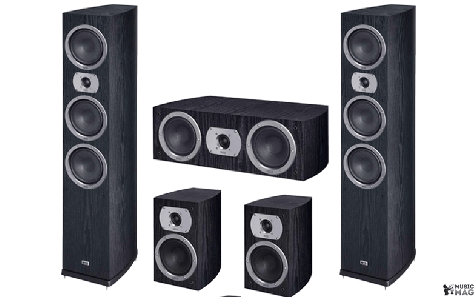 HECO Victa Prime 702 set 5.0 Black