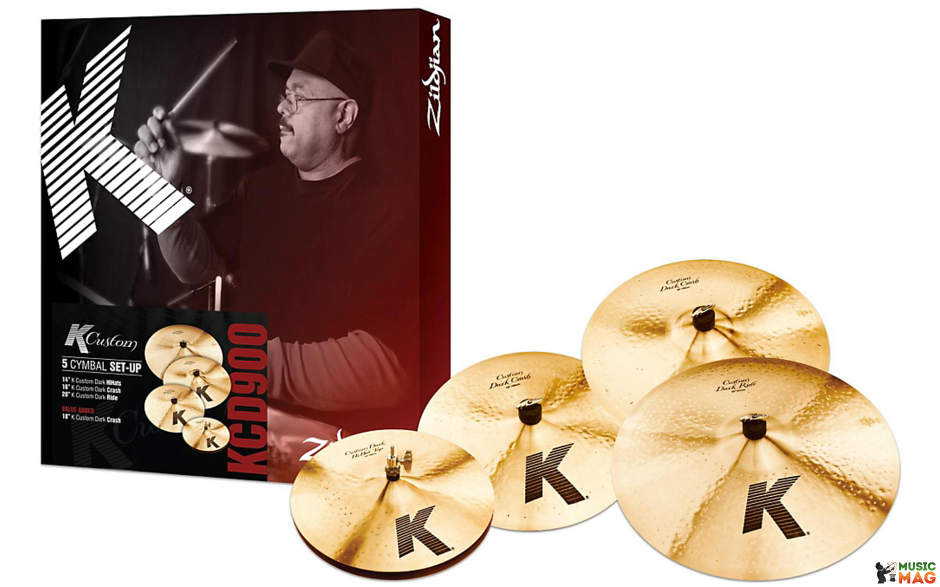 ZILDJIAN K CUSTOM DARK BOX SET 5 PC