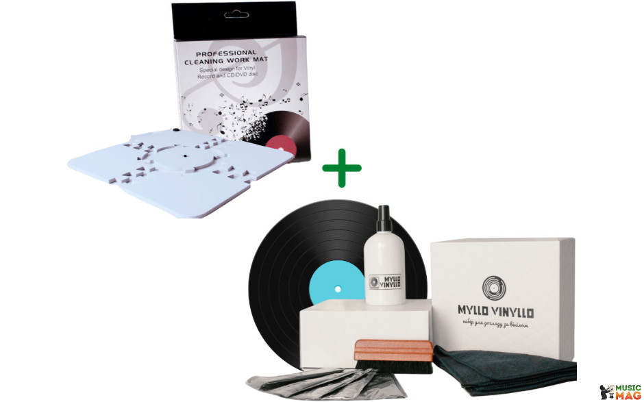 Myllo Vinyllo Комплект "Набір для догляду №1 + Мат для очищення"