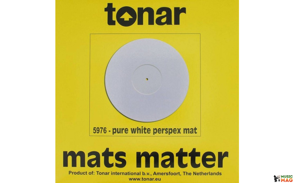 Tonar Pure White Perspex Mat art.5976
