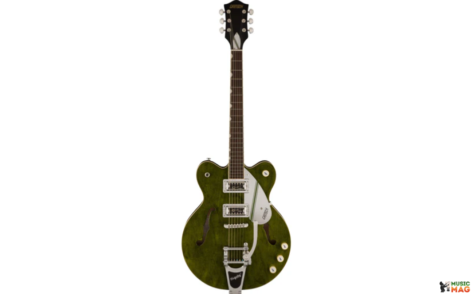 GRETSCH G2604T STREAMLINER RALLY II CENTER BLOCK DOUBLE-CUT WITH BIGSBY RALLY GREEN SATIN