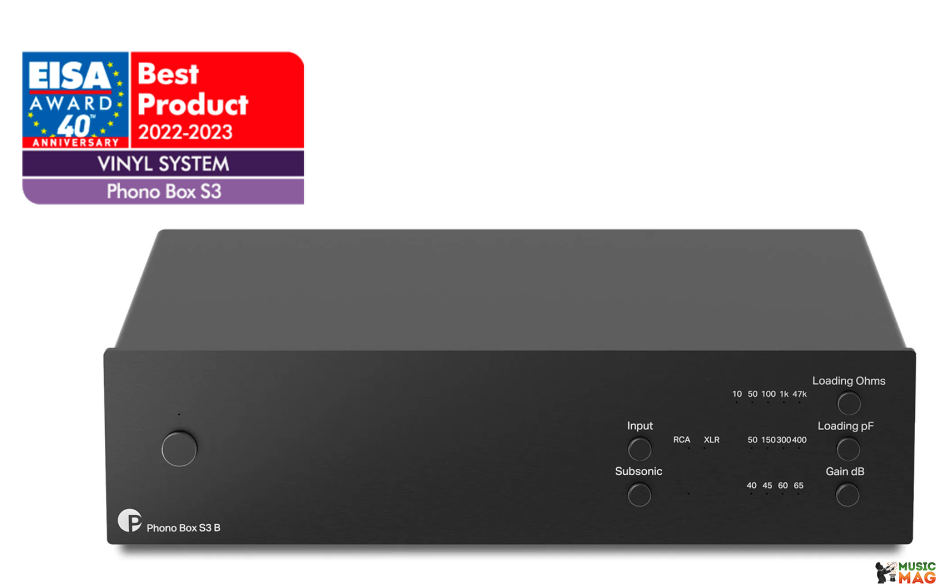 Pro-Ject Phono Box S3 B Black