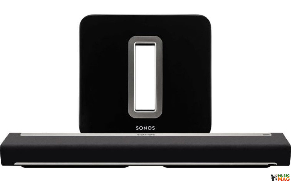 Sonos 3.1. Playbar & Sub Black
