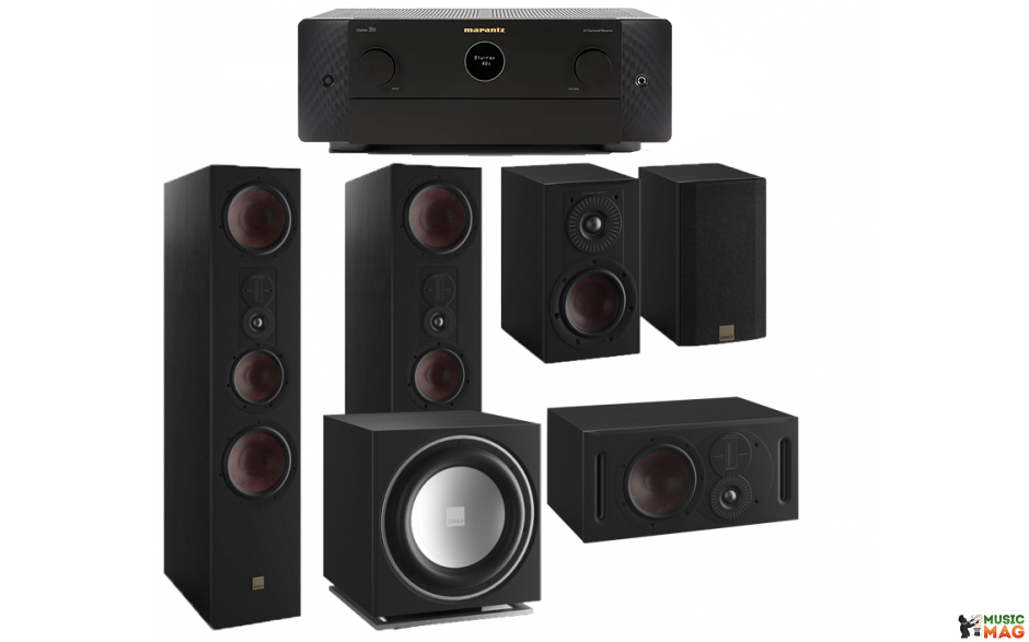 Marantz CINEMA 50 set 5.1 DALI OPTICON 8 MK2/1/VOKAL/SUB E-12 F