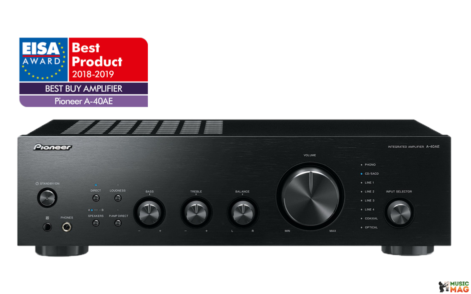 Pioneer A-40AE Black