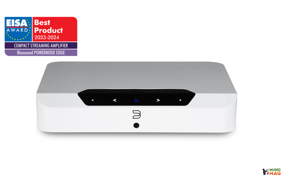 Bluesound POWERNODE EDGE Wireless Music Streaming Amplifier White