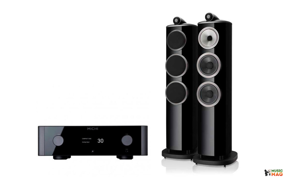 Bowers & Wilkins 804 D4 + Michi X3 S2