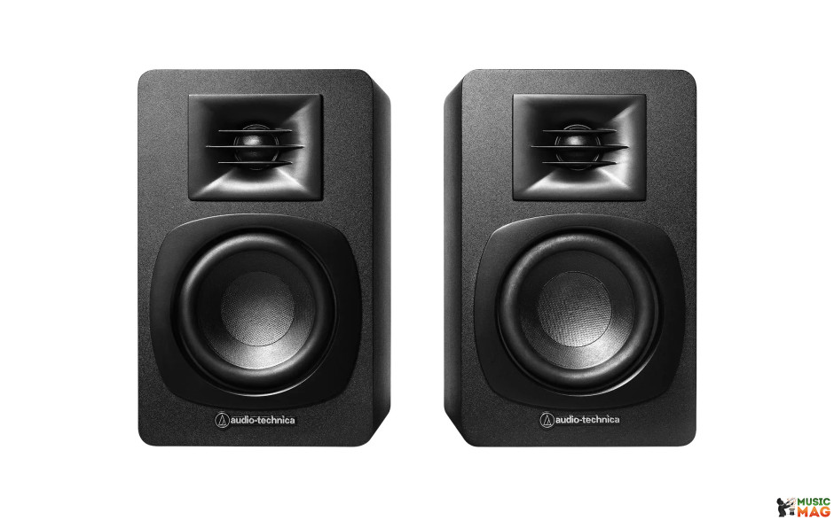 Audio-Technica Powered Bookshelf Speakers AT-SP3X Black