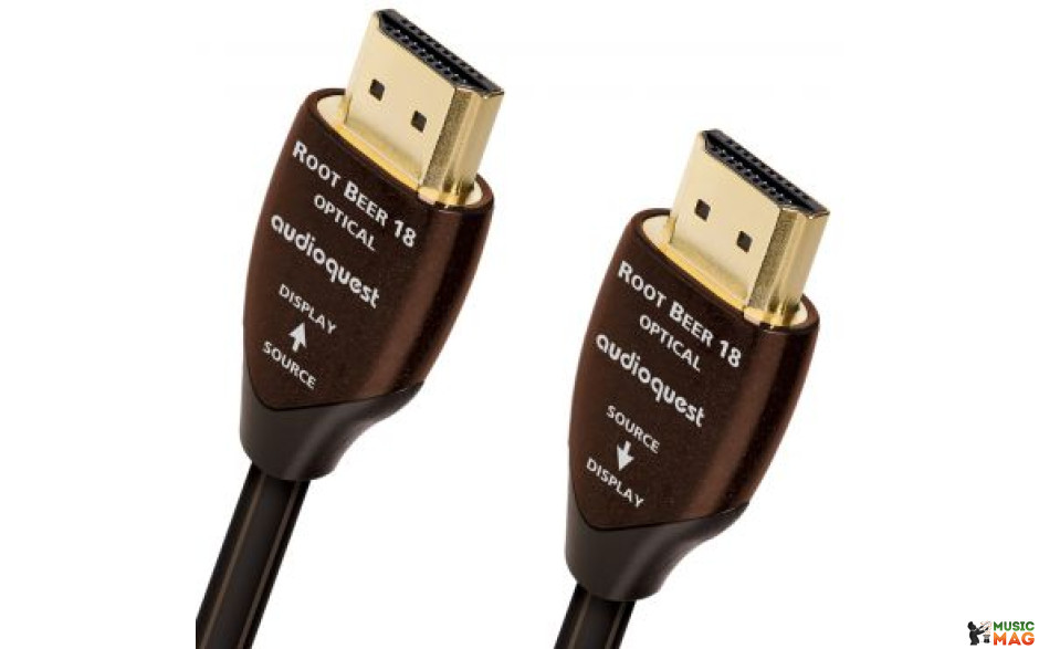 AUDIOQUEST hd 20.0m 18G HDMI AOC Root Beer