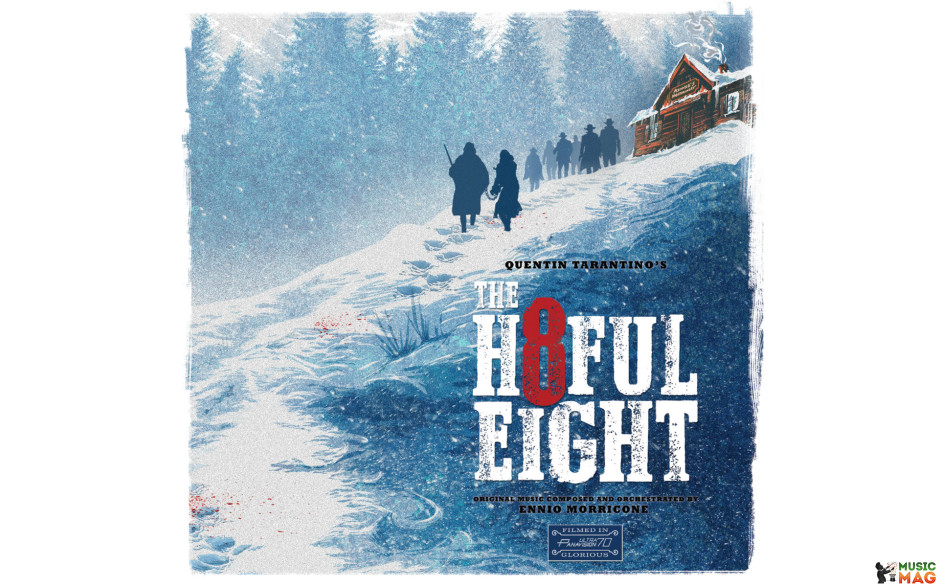 MORRICONE / TARANTINO - THE HATEFUL EIGHT (O. S. T.) 2 LP Set 2015 UNIVERSAL/EU MINT