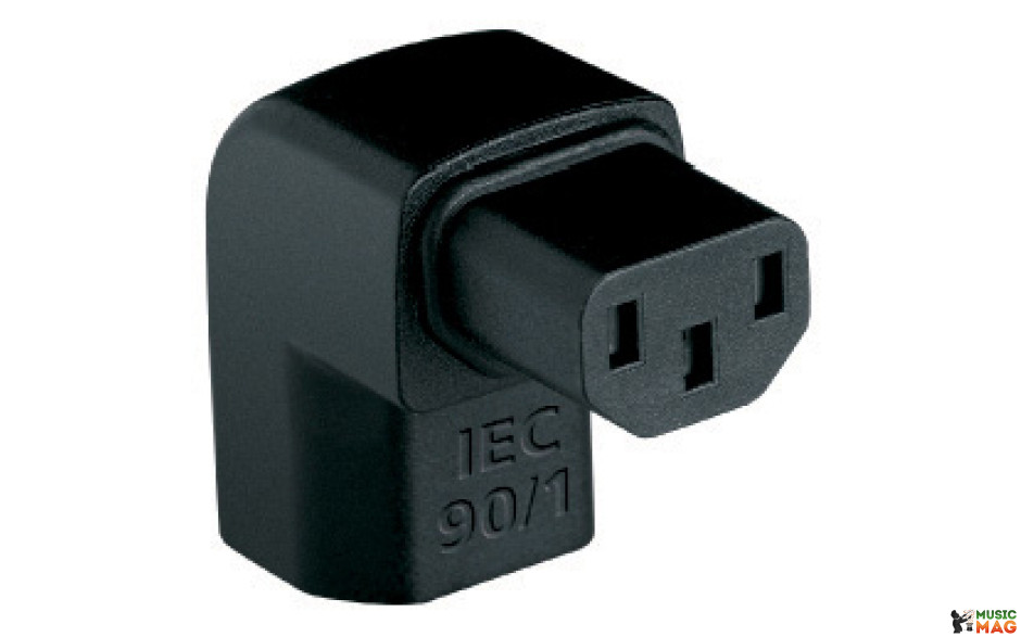 AUDIOQUEST Adaptor IEC-90^/1 Right-Angle Adapter