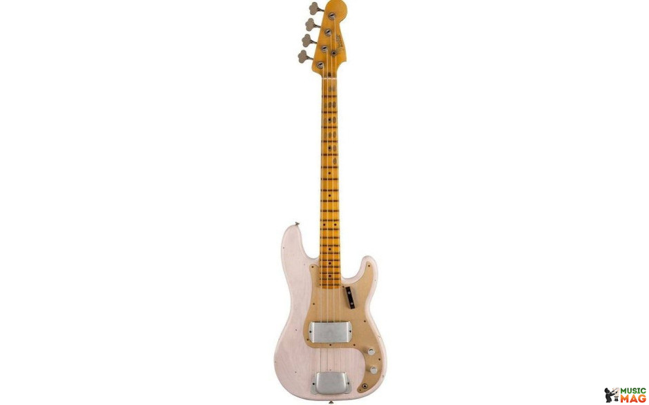FENDER CUSTOM SHOP 1959 PRECISION BASS JOURNEYMAN RELIC AGED WHITE BLONDE
