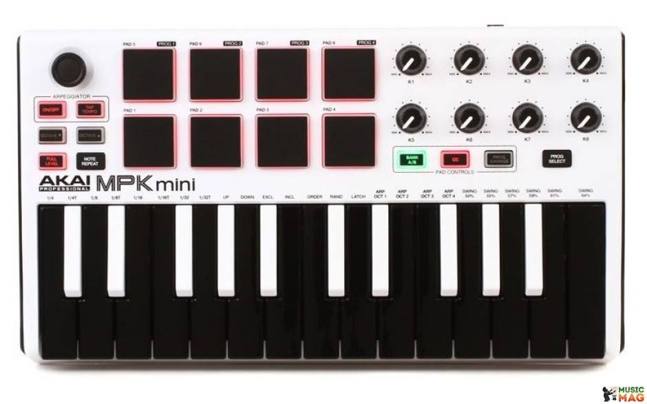 AKAI MPK MINI MK2 WHITE