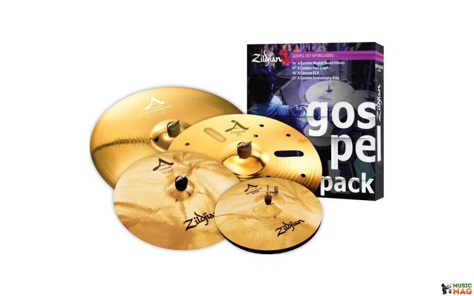 ZILDJIAN GOSPEL A CUSTOM PACK