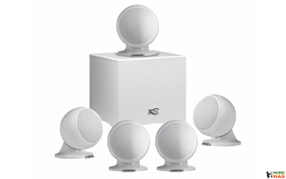Cabasse Alcyone 2 5.1 system Glossy White