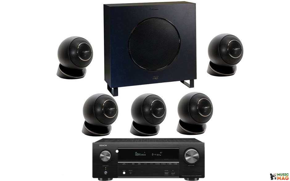 Denon AVR-X1800H (7.2 сh) + set 5.1 Cabasse Eole 4 5.1 System WS Glossy Black
