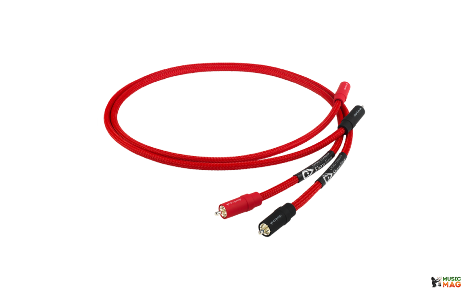 CHORD Shawline 2RCA to 2RCA Turntable (with fly lead) 3m