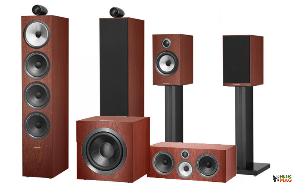 Bowers & Wilkins 702 S3 set 5.1 Rose Nut
