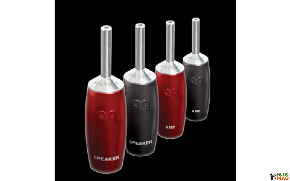 AUDIOQUEST spc 1000 Series Banana Silver set of 4