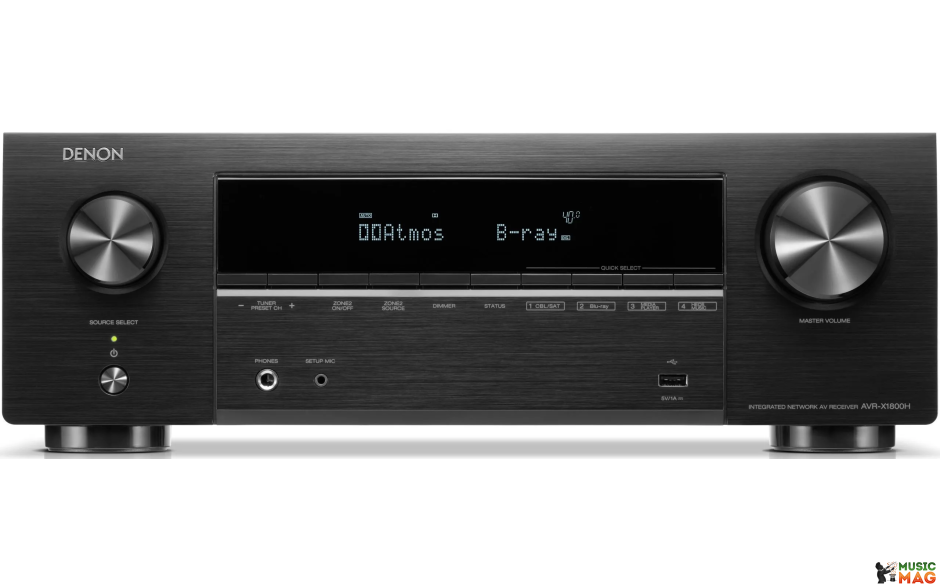 Denon AVR-X1800H (7.2 сh) Black