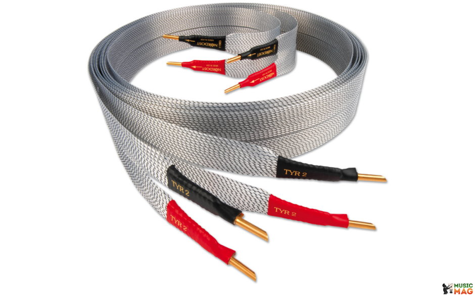 Nordost Tyr-2 ,2x2m is terminated with low-mass Z plugs