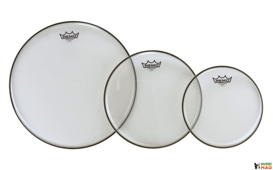 REMO Tom Pack (10",12",16" Clear BA), Export Only