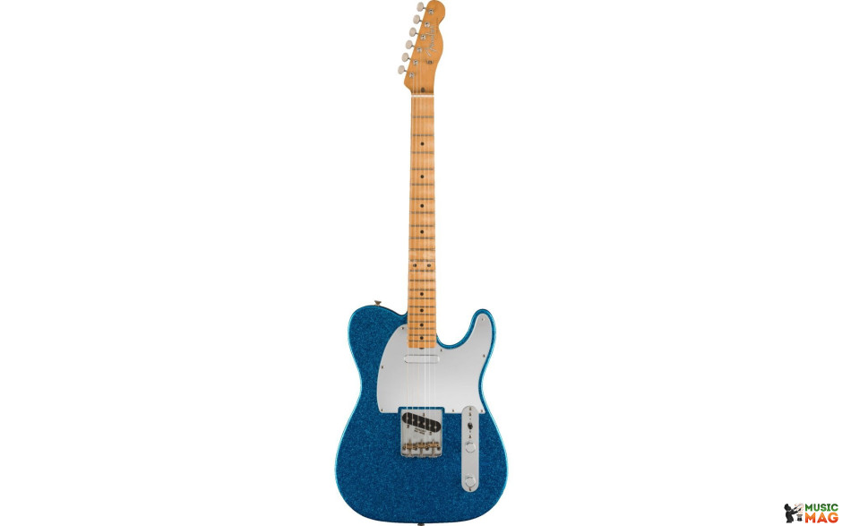 FENDER J MASCIS TELECASTER MN BOTTLE ROCKET BLUE FLAKE