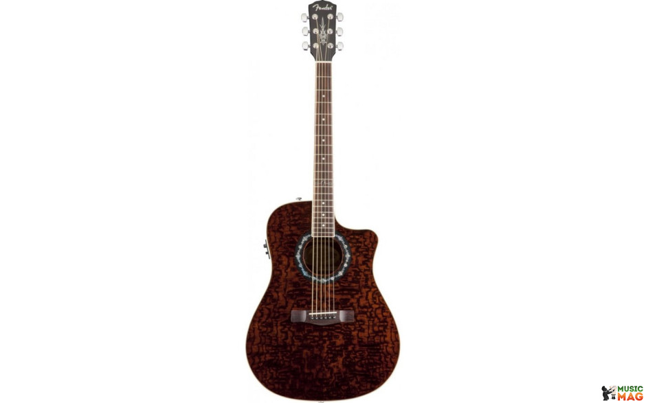 Fender T-BUCKET 300CE ASH TRANS DARK BROWN