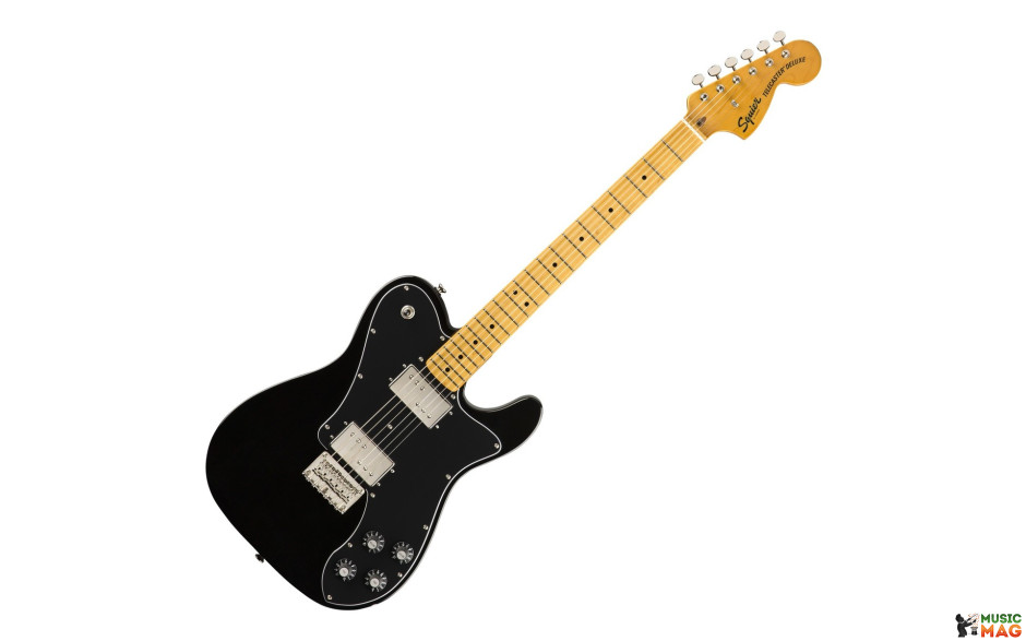 SQUIER by FENDER CLASSIC VIBE '70s TELECASTER DELUXE MN BLACK